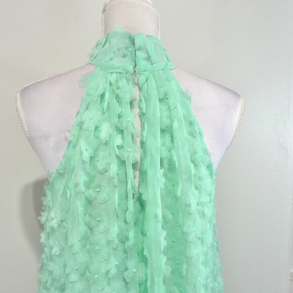 Badgley Mischka Nora 3D Dress Size 6 - Picture 5 of 11